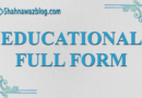 Educational Full Form